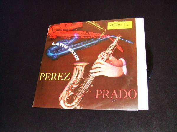 ヴェラジャケLP★マンボの王様!ペレス・プラード★ラテン・メロディー 12曲!拍卖