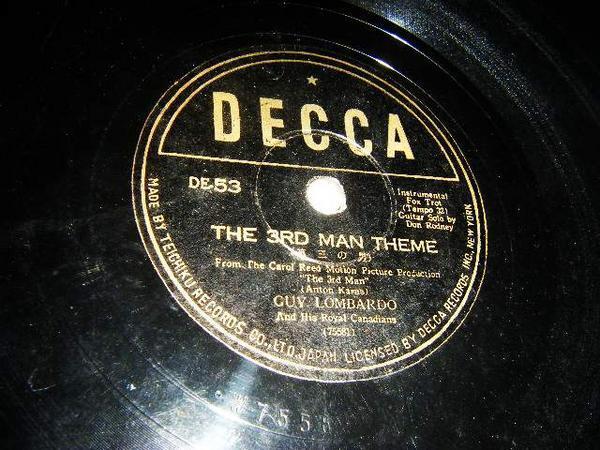 SP盤★第3の男★ガイ・ロンバード楽団拍卖