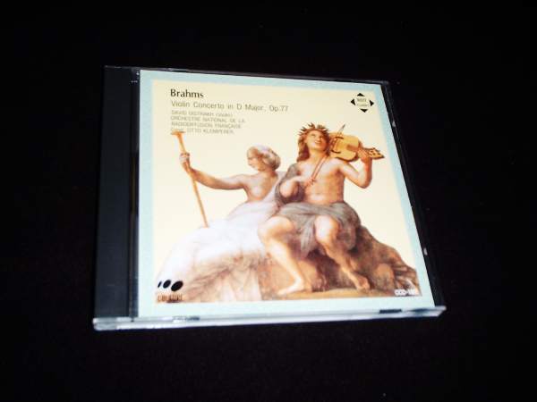 CDアルバム★ブラームス★ヴァイオリン協奏曲 ニ長調 作品77拍卖