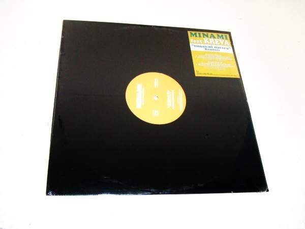 未開封!12inchS★MINAMI ft. KREVA/sunao-ni nareru(素直になれる)★デビューシングル!拍卖