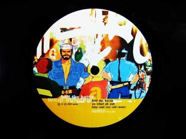 US盤!12inchS★MACHINE DRUM/HALF THE BATTLE★デジタル・エレクトロニカ・ヒップホップ!拍卖