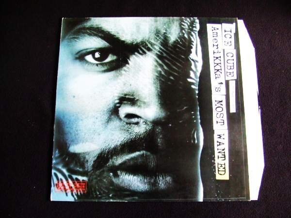 US盤!12inchS★ICE CUBE AMERIKKKA'S MOST WANTED/ONCE UPON A TIME IN THE PROJECTS★HIPHOPクラシック!拍卖
