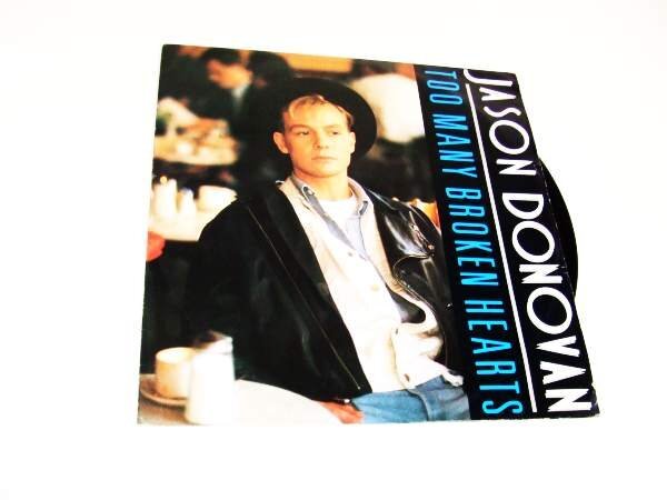 UK盤!12inchS★JASON DONOVAN/TOO MANY BROKEN HEARTS★ユーロビート大ヒット曲!拍卖
