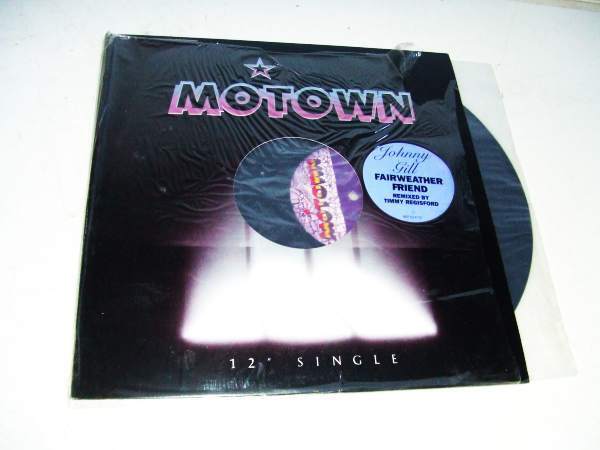 12”シングル★Johnny Gill/Fairweather Friend★モータウン・オリジナル盤!babyface プロデュース参加!拍卖