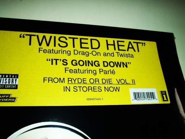 未開封盤!12”S★HIP HOP★Drag-On & Twista/Twisted Heat拍卖