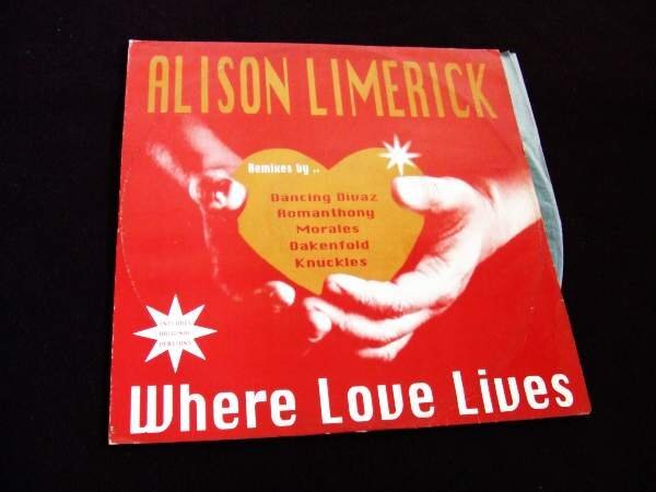 EC盤!12inchS★ALISON LIMERICK/WHERE LOVE LIVES★ハウス・クラシックス!拍卖