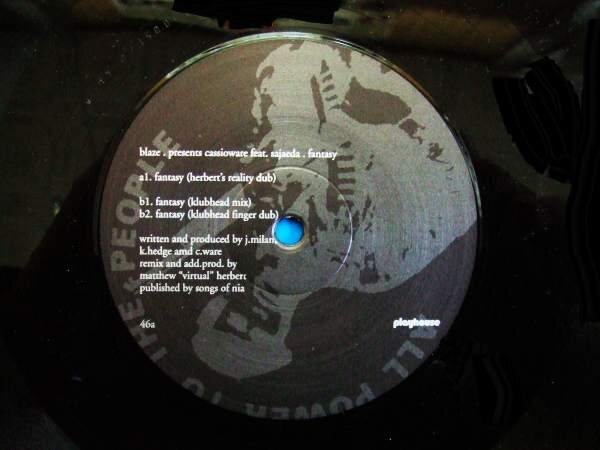 ドイツ盤!12inchS★BLAZE PRESENTS CASSIO WARE/FANTASY★DEEP HOUSE 名曲!拍卖