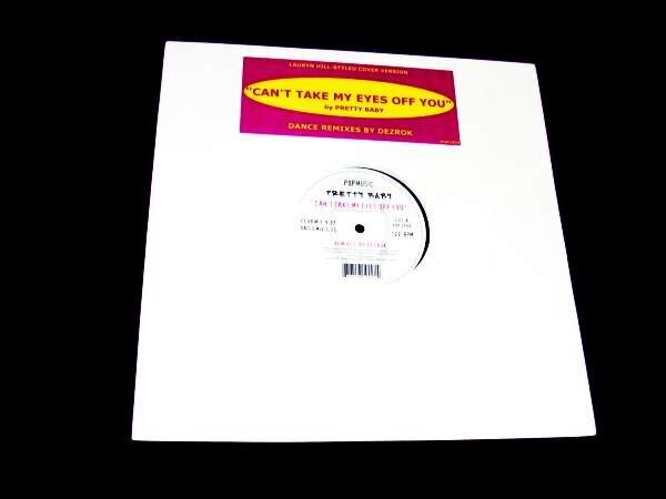 US盤!12inchS★PRETTY BABY/CAN'T TAKE MY EYES OFF YOU★“君の瞳に恋してる”拍卖