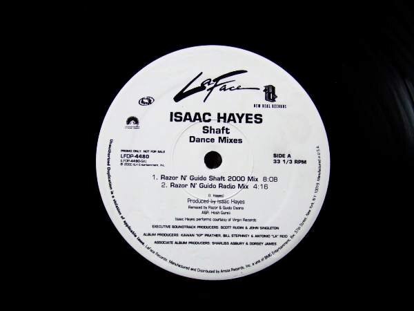 US盤!2枚組!12inchS★ISAAC HAYES/SHAFT(DANCE MIXES)★“黒いジャガーのテーマ”拍卖