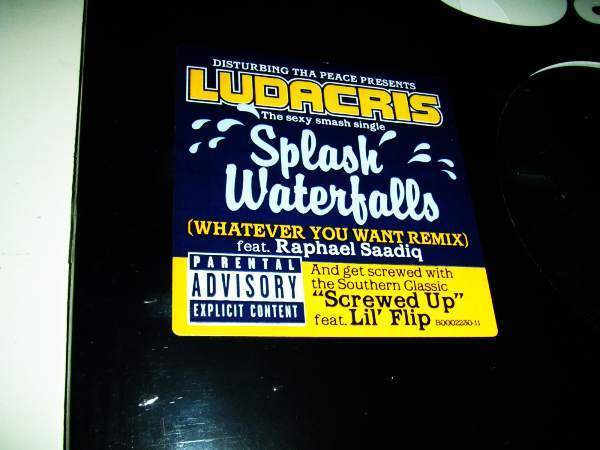 未開封盤!12”S★ELECTRONIC★Ludacris/Splash Waterfalls/Screwed Up拍卖