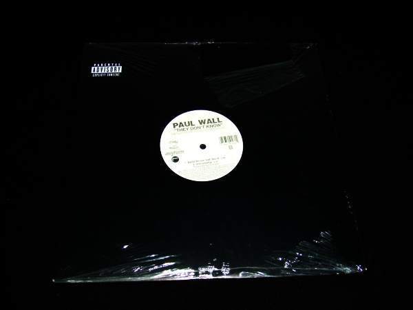 未開封盤!12”S★HIP HOP★Paul Wall/They Don't Know拍卖