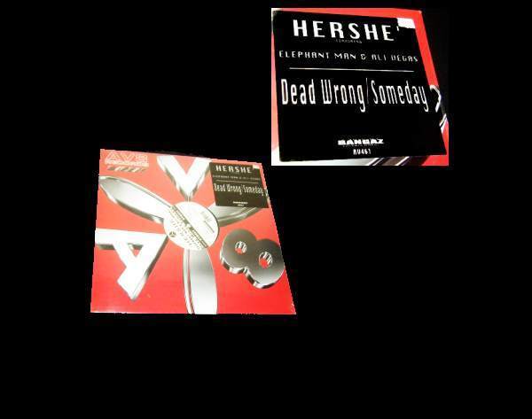 未開封12S/Hershe' Featuring Elephant Man Dead Wrong/Someday拍卖