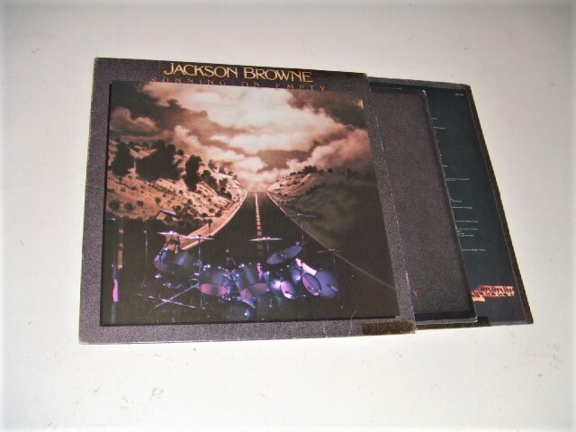 米国盤LP★ジャクソン・ブラウン Jackson Brown/Running On Empty★ツアーフォト、インナー付き拍卖