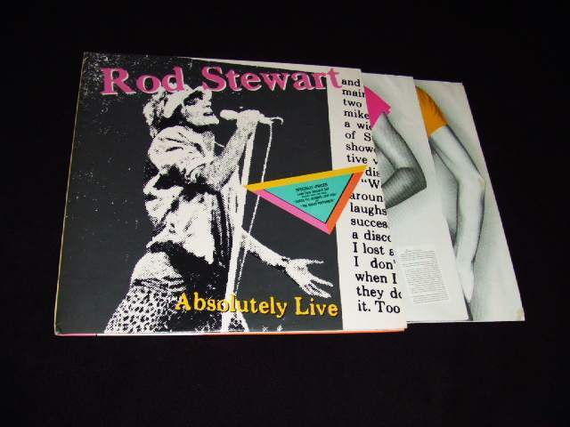 米盤!2枚組LP★ロッド・スチュワート ROD STEWART/ABSOLUTELY LIVE★WARNER BROS.RECORDS INC.PRINTED IN U.S.A./23743-1G拍卖