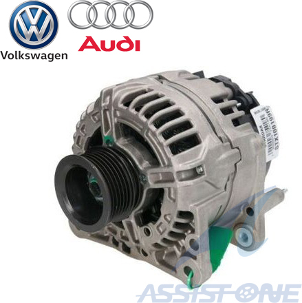 BOSCH製 リビルト AUDI アウディ A3 8L TT 8N VW ヴァナゴン トランスポーター マルチバン5 オルタネーター ダイナモ 038903018QX拍卖