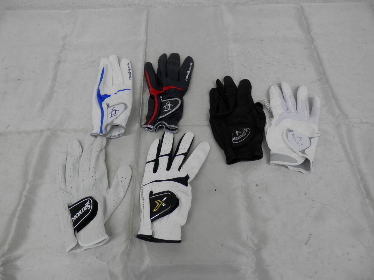 ◆美品◆キャロウェイその他◆ゴルフ◆グローブ◆24cm◆25-26cm◆左5枚◆右1枚◆2拍卖