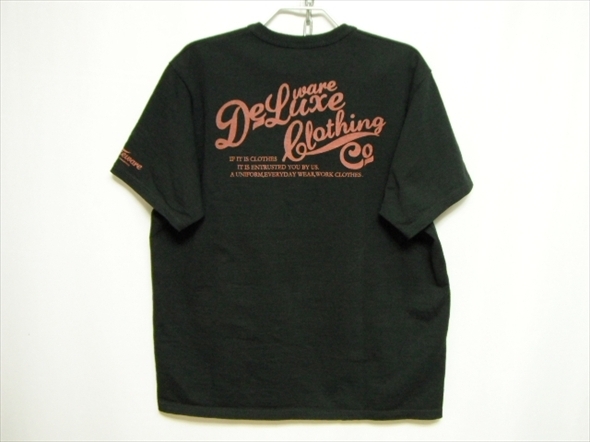 【M446】送料無料★美中古品★DELUXEWARE デラックスウエア ヘビーオンス 半袖Tシャツ BRGX-01B USLサイズ 日本製 アメカジ 大きめ xxxl拍卖