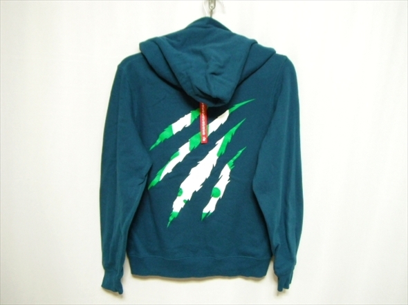 【LPM503】良品★CUNE キューン フルジップスウェットパーカー Mサイズ うさぎ ウサギ 爪痕 爪傷 引っかき傷 ピロピロ付き拍卖