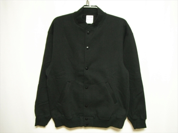 【2LPN3】未使用★GOAT ゴート スウェット スナップジャケット 15.5オンス Sサイズ(大きめ) 肉厚 ヘビーウエイト スタジャン カーディガン拍卖