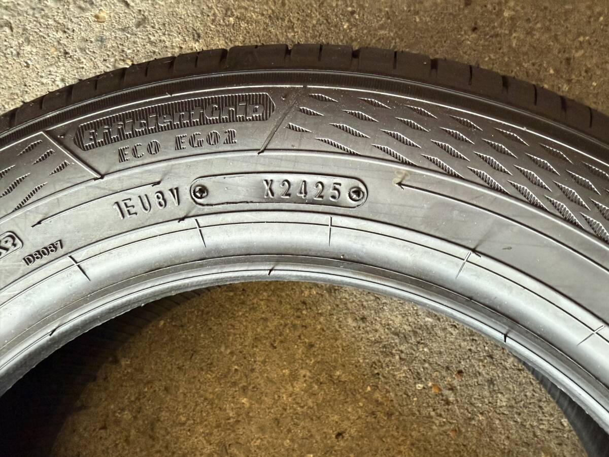 25年製 4本送料込み¥9500より  155/65R14 Good Year E-Grip ECO EG02 155-65R14拍卖