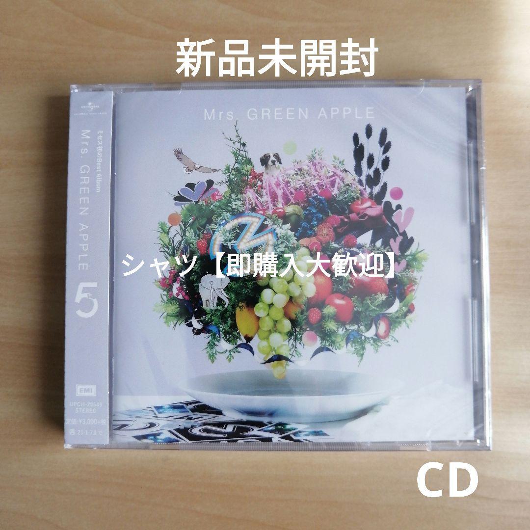 新品未開封★ 5 (通常盤) CD Mrs.GREEN APPLE ミセス・グリーン・アップル拍卖