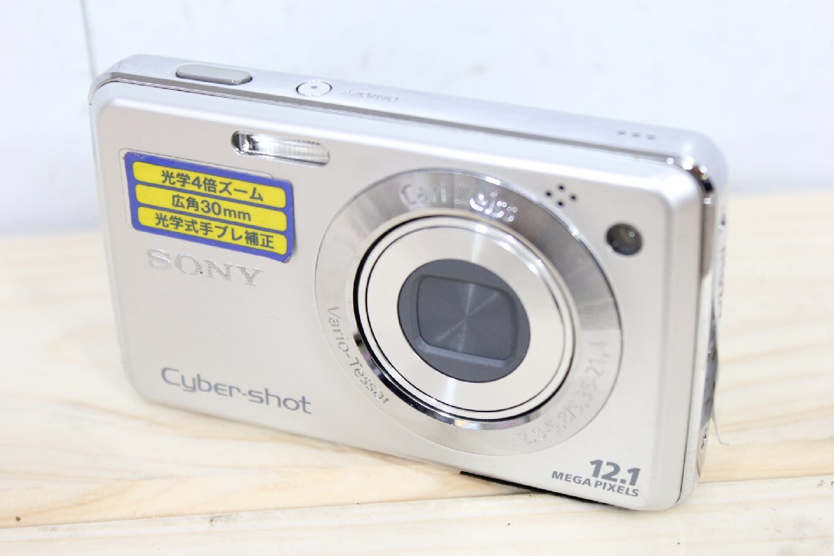 ☆【1H0919-8】 SONY ソニー コンパクトデジタルカメラ DSC-W220 Cyber-shot 2,8-5,8/5,35-21,4 ジャンク拍卖