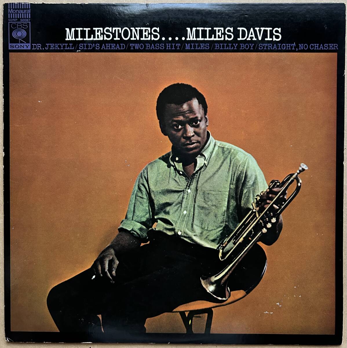LP MILES DAVIS マイルス・デイビス / MILESTONES SONP-50087 日本盤 拍卖