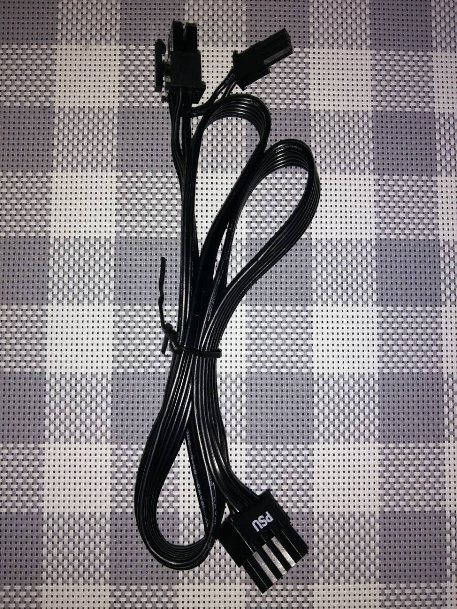 SEASONIC Prime 850W Titanium用プラグインケーブル PCIeケーブル 8ピン(6+2)x1口 ④拍卖