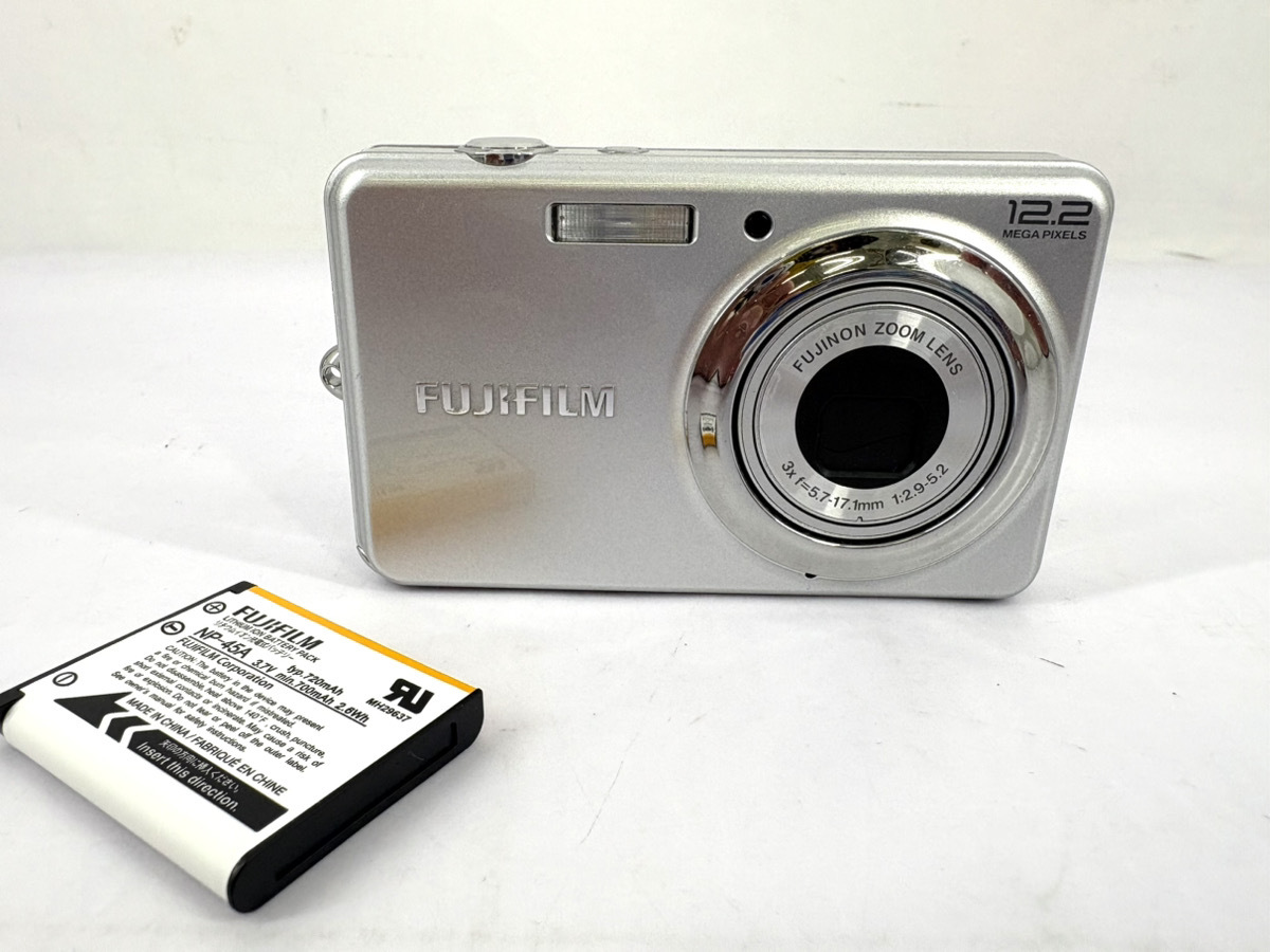 1円★本体美品★FUJIFILM 富士フィルム FINEPIX J30 ファインピクス デジタルカメラ バッテリー付 デジカメ 充電器欠品の為動作確認無し拍卖