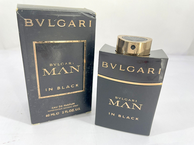 1円★ BVLGARI ブルガリ MAN IN BLACK マン イン ブラック オードパルファム 60ml 香水 フレグランス 総重量 276.5g EDP 中古拍卖