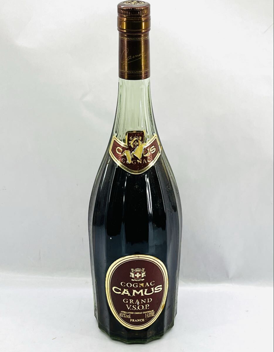 ◎1円◎ CAMUS GRAND VSOP カミュ コニャック ブランデー古酒 1000ml ★同梱不可co拍卖
