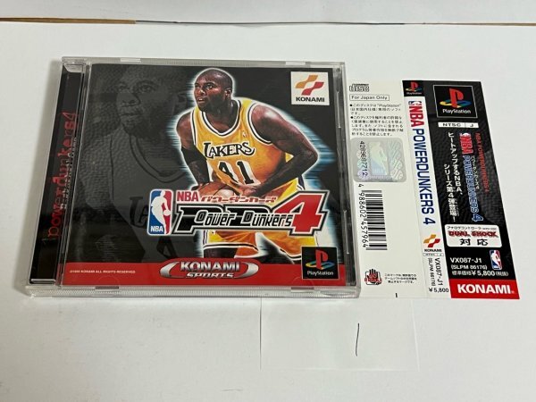 NBA パワーダンカーズ 4 ディスク良品 SONY ソニー PS プレイステーション 動作確認済 SAKA1拍卖