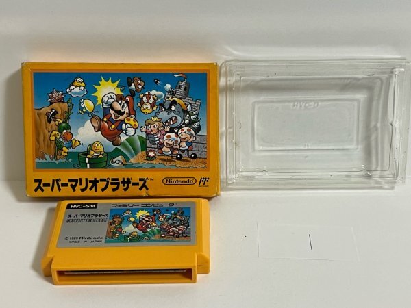 スーパーマリオブラザーズ 任天堂 FC ファミコン 箱有り 接点洗浄済 SAKA1拍卖