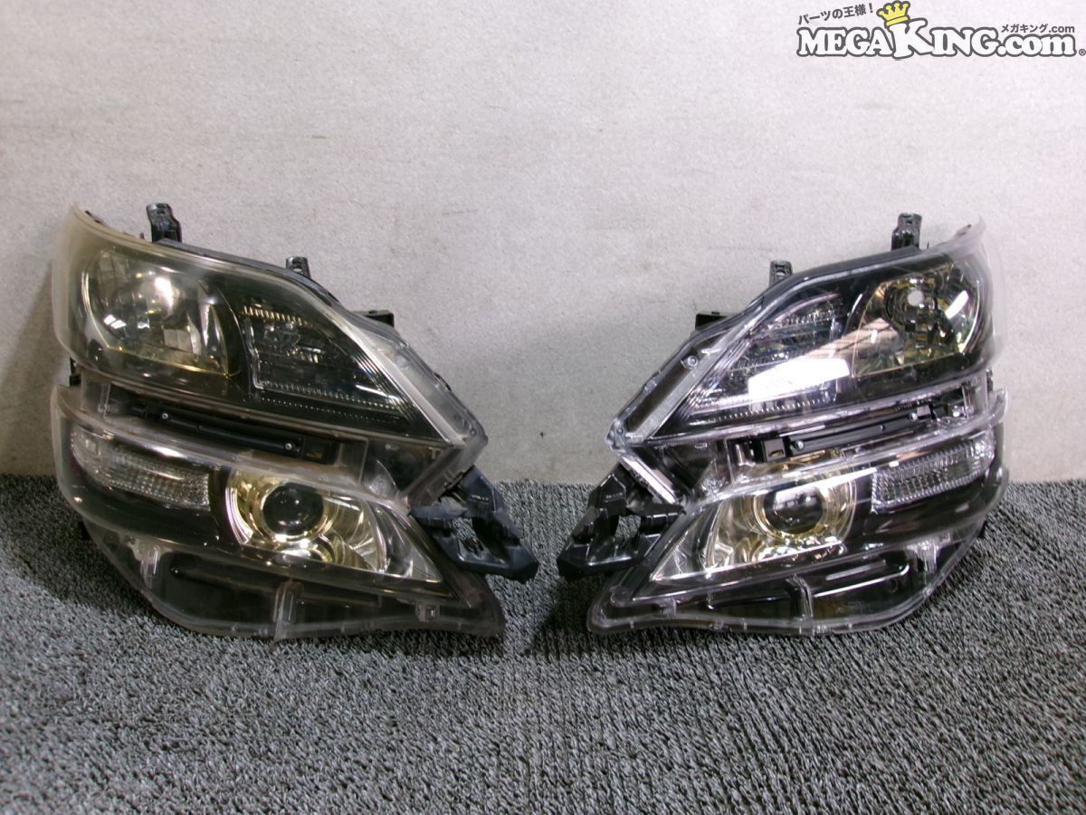 ANH20W ヴェルファイア ゴールデンアイズ 後期 純正 HID キセノン ヘッドライト ランプ AFS無 5ピン 左右セット ICHIKOH 58-23 / 4S10-1065拍卖