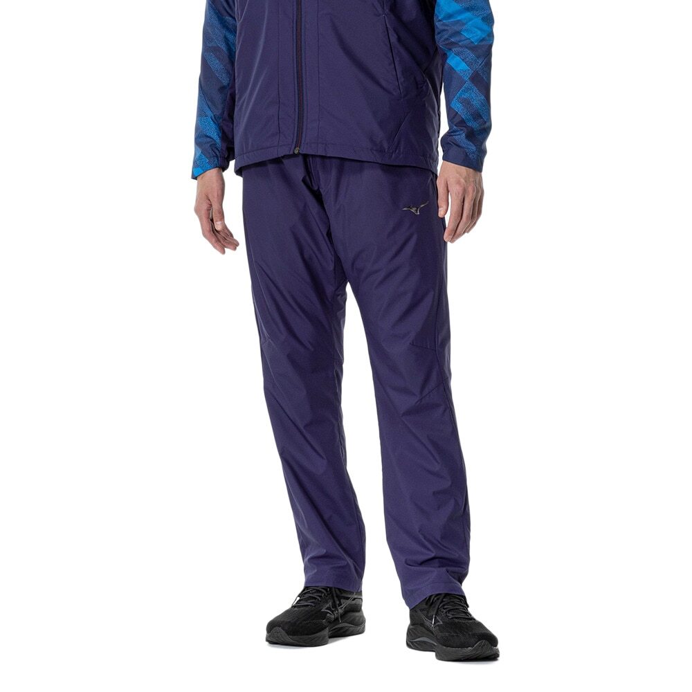 058 ミズノ(MIZUNO)ブレスサーモウォーマーパンツ ブルー(L)拍卖