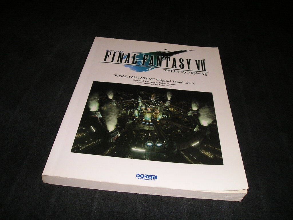 ファイナルファンタジーⅦ 楽しいバイエル併用 ドレミ楽譜出版社 FINAL FANTASY 7 楽譜 ピアノ譜 ピアノスコア拍卖