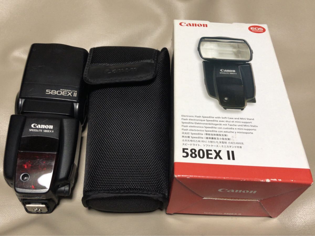 Canon 580EX II SPEEDLITE キャノン ストロボ フラッシュ拍卖