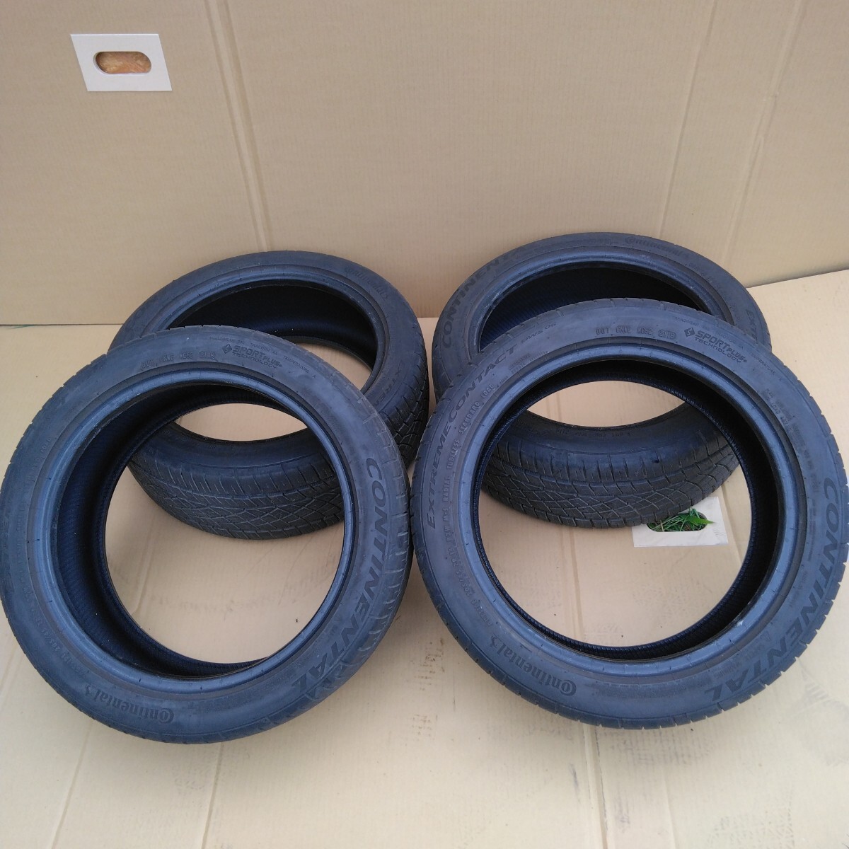 205/45R16コンチネンタルEXTREMECONTACTエクストリームコンタクト4本バリ山拍卖