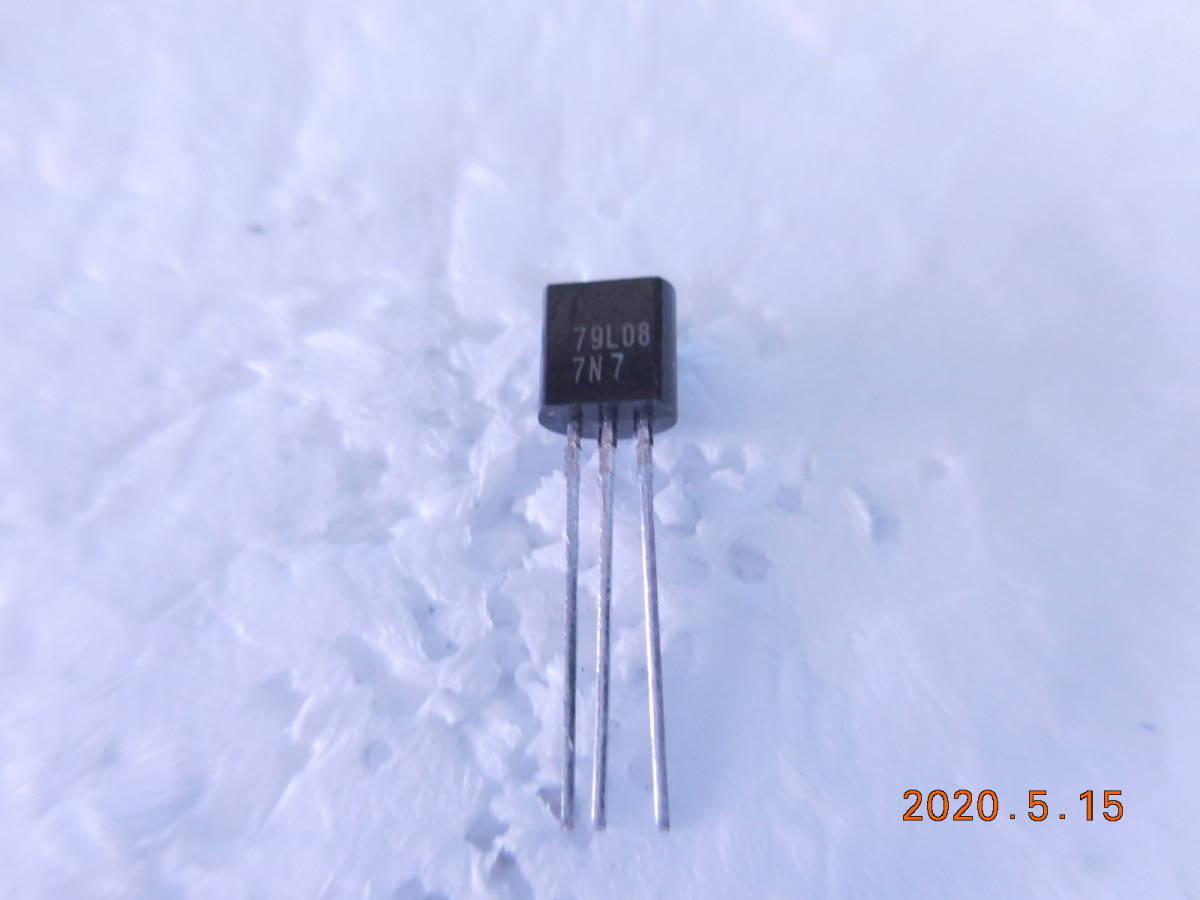 松下 三端子レギュレータ AN79L08 Vo -8V,Io 0.1A 20個1組 #69拍卖