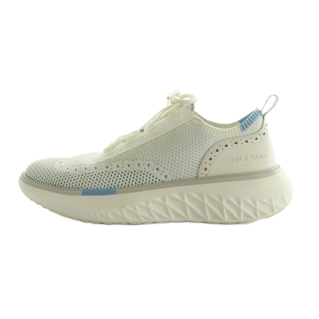 コールハーン COLE HAAN ゼログランドWFAスティッチライト スニーカー シューズ US7M 24.5cm 白 青 /MI ■OS メンズ拍卖