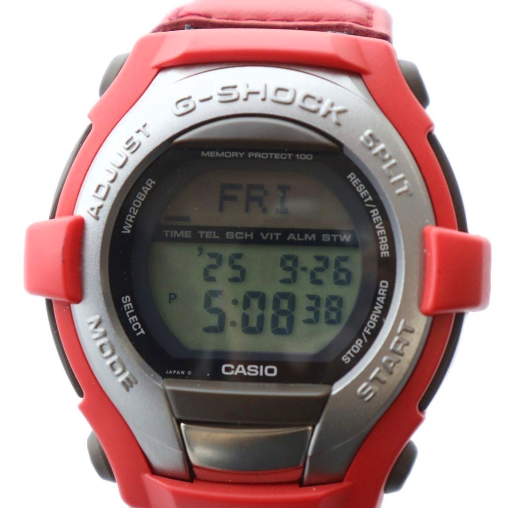 カシオジーショック CASIO G-SHOCK antwerp tokyo G-cool 腕時計 ウォッチ クォーツ デジタル カレンダー付き ロゴ 赤 レッド拍卖