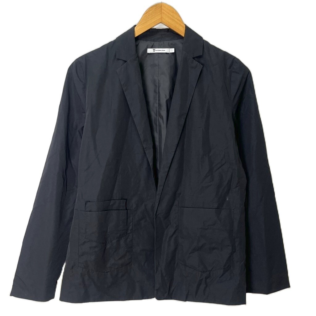 アレキサンダーワン ALEXANDER WANG テーラードジャケット ブレザー 無地 0 黒 ブラック 92-07-51-07019 レディース拍卖