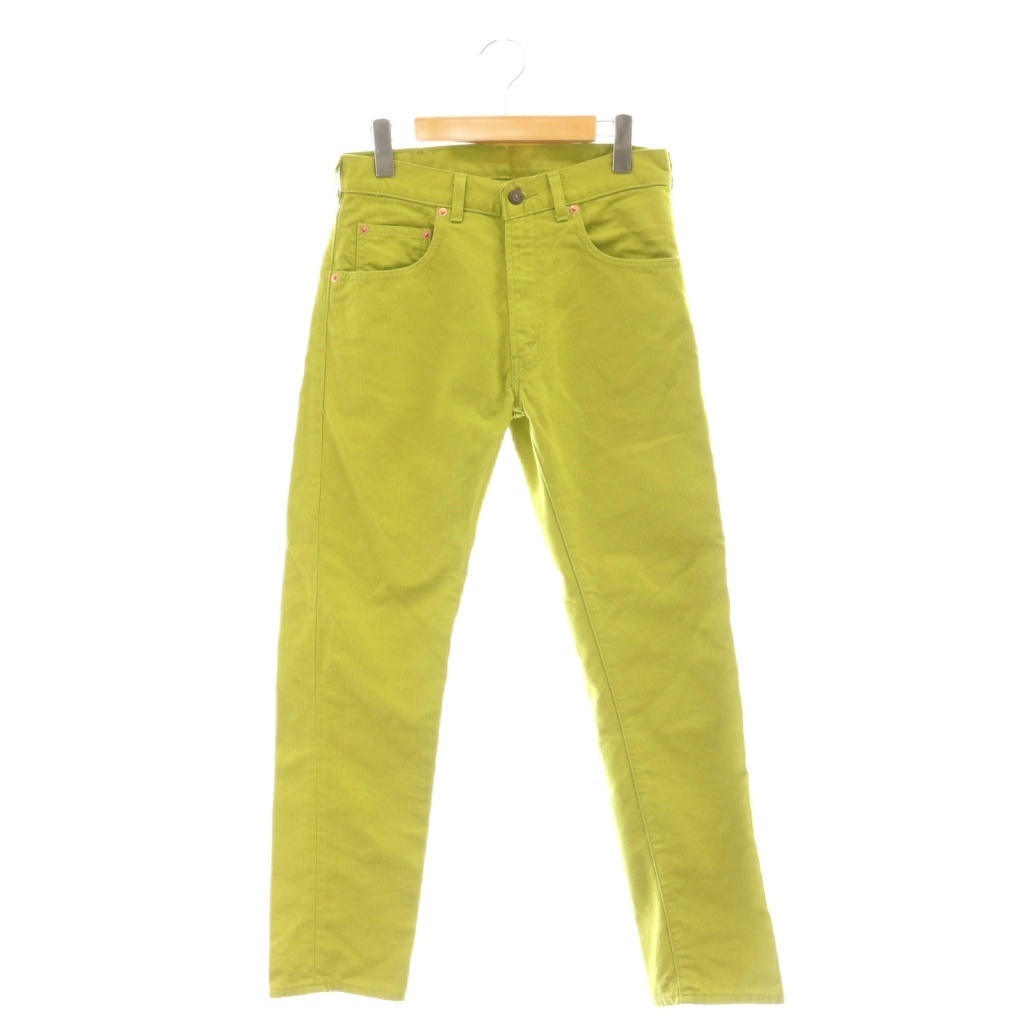 リーバイス Levi's 519 パンツ ストレート W29 黄緑 /CX ■OS レディース拍卖