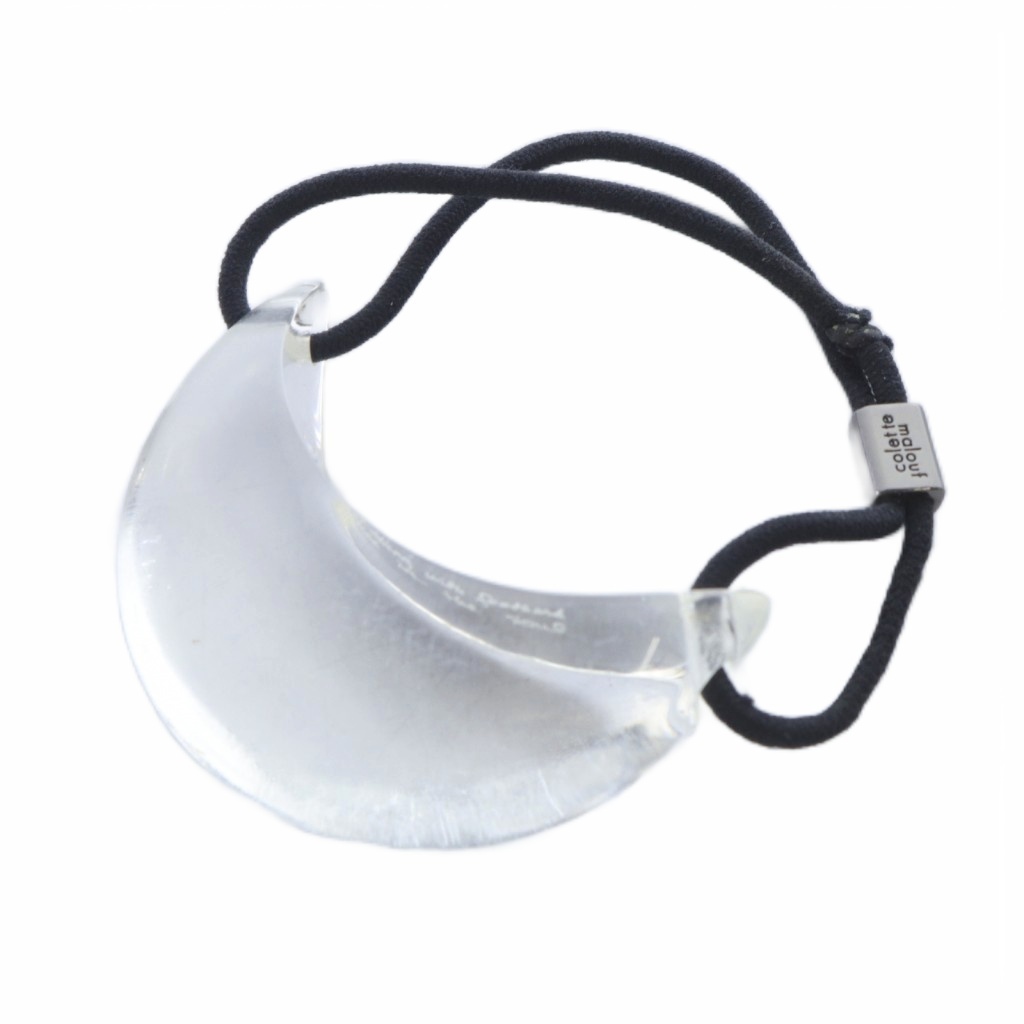 コレットマルーフ colette malouf ポニー ヘアゴム 黒 ブラック クリア /SR レディース拍卖