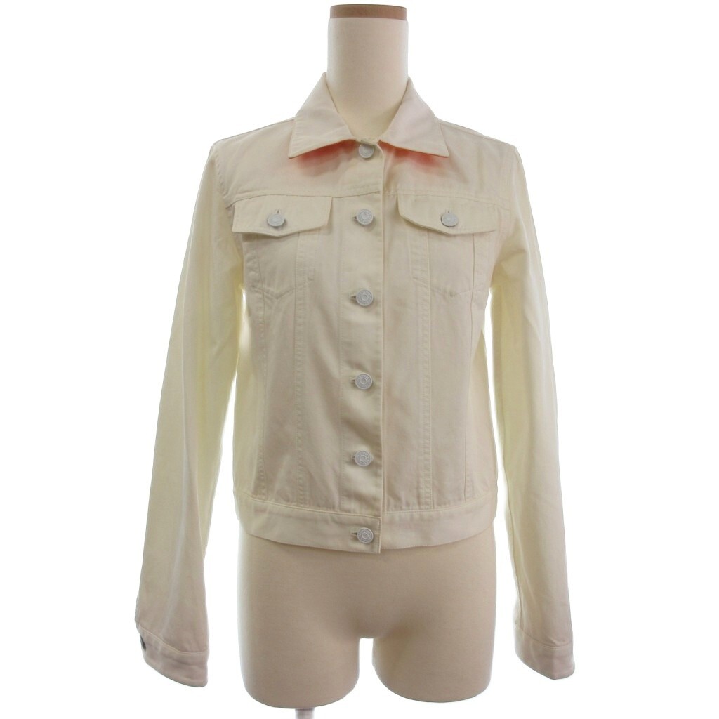 ラルフローレン RALPH LAUREN ジャケット コットン JKRLGM2102 オフホワイト 11 L位 レディース拍卖
