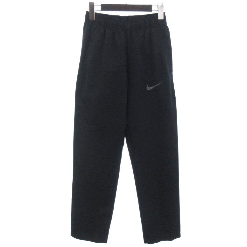 ナイキ NIKE チーム ウーブン トラックパンツ DRI-FIT イージー AJ4464-010 黒 ブラック S メンズ拍卖