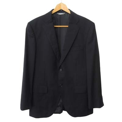 マリクレールオム marie claire homme REDA社 ジャケット テーラード 96 AB5 黒 メンズ拍卖