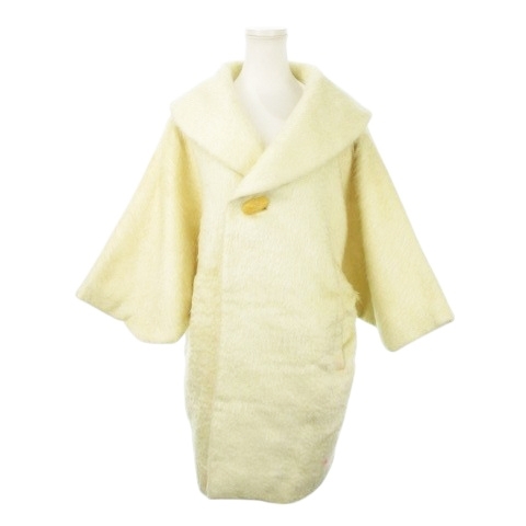 オンワード Onward 和装コート ロングコート シャギー 比翼 88 M 白 ホワイト /MN3 レディース拍卖