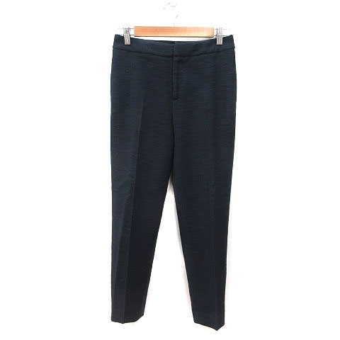 トゥモローランド TOMORROWLAND テーパードパンツ 32 紺 ネイビー /MS レディース拍卖