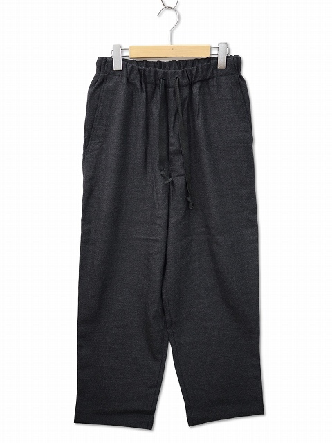 マーカ marka 2024AW 2/32 WOOL SOFT FLANNEL COCOON WIDE EASY PANTS 2/32 ウール ソフト フランネル コクーン イージー パンツ 1拍卖